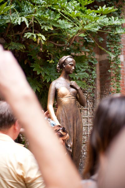 Der Balkon von Romeo und Julia in Verona