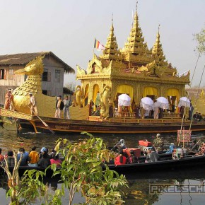 Reisebericht Myanmar 2004: Inle See reisebericht myanmar einbeinruderer burma inle see phaung daw u 05