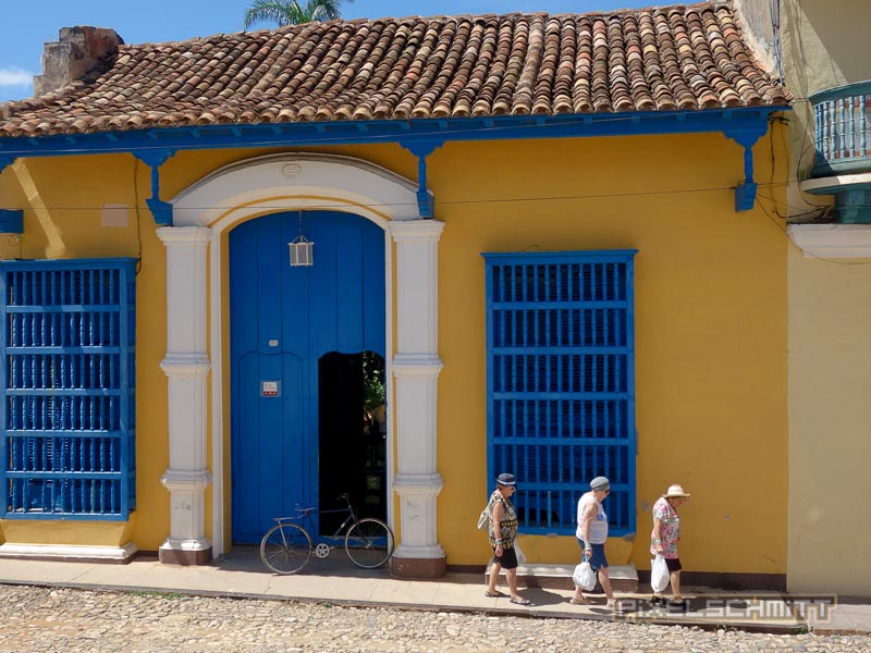 Straßenszene in Trinidad