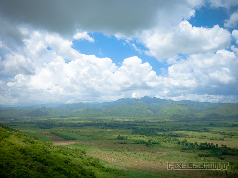 Landschaft rund um Trinidad in Kuba