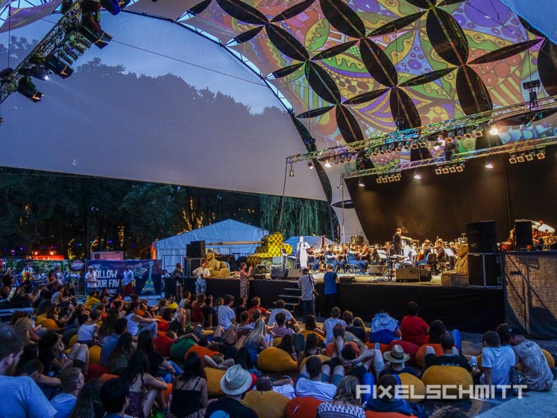 Klassische Orchester-Musik auf dem Sziget Festival