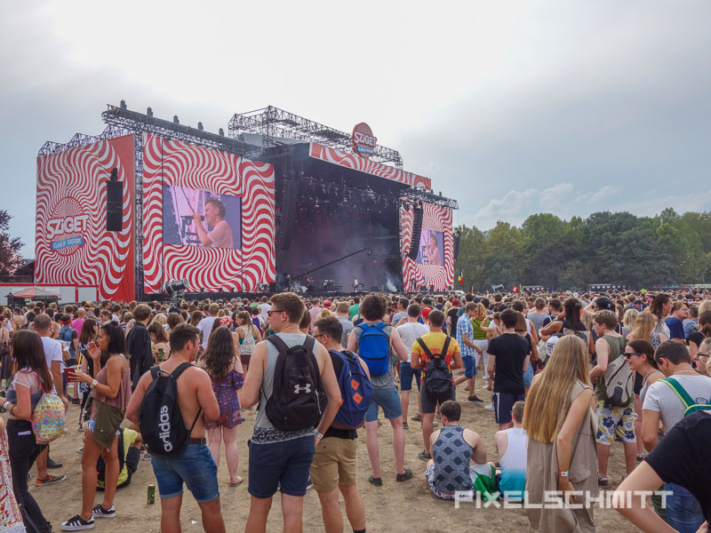 Die Hauptbühne auf dem Sziget Festival
