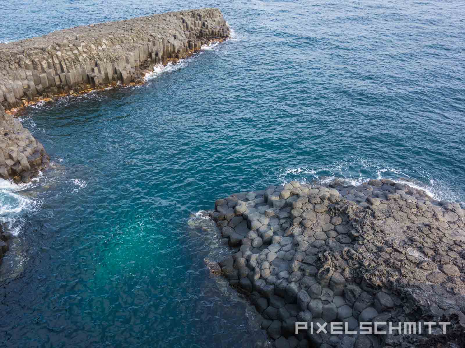 Jeju Island Südkorea Pancake Rocks