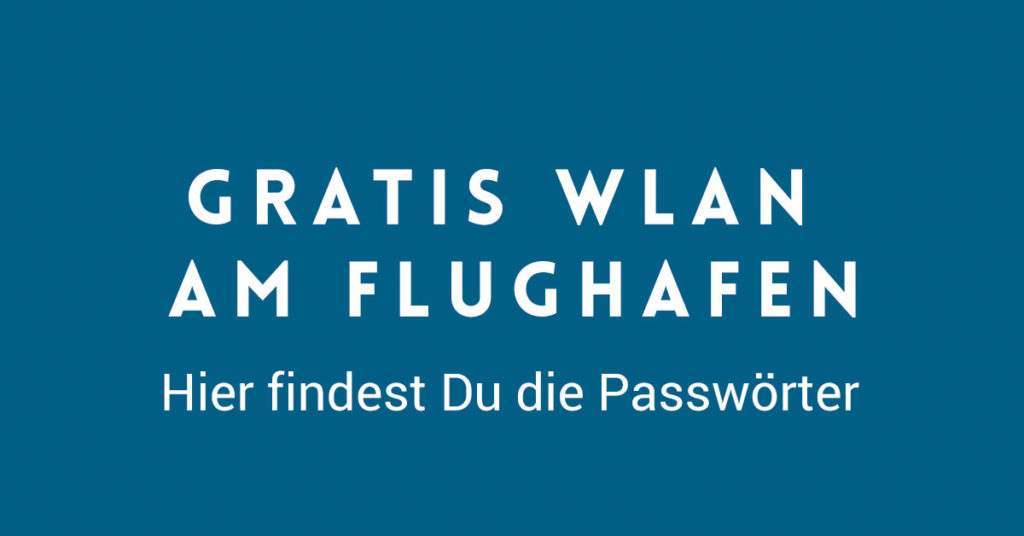 Kostenlos Internet Flughafen