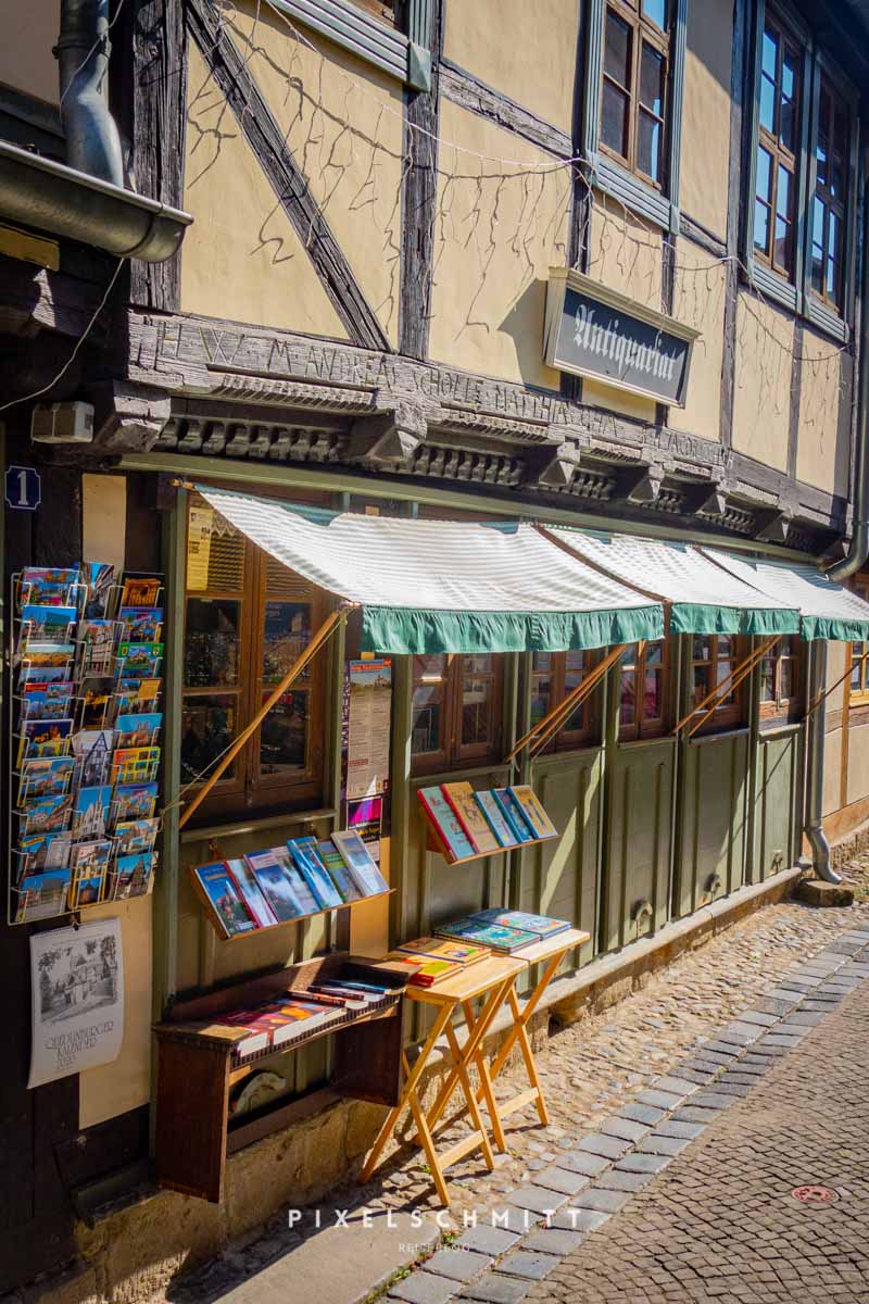 sehenswuerdigkeiten quedlinburg antiquariat