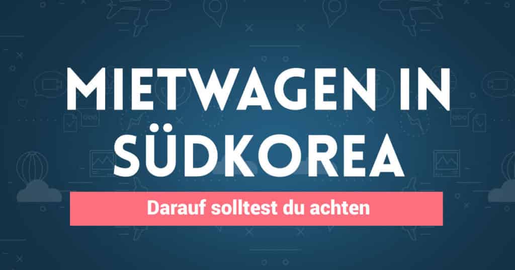 Mietwagen in Südkorea