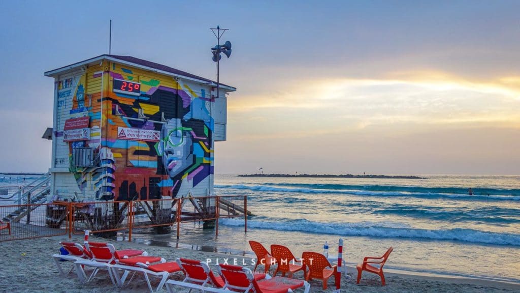 Strand von Tel Aviv