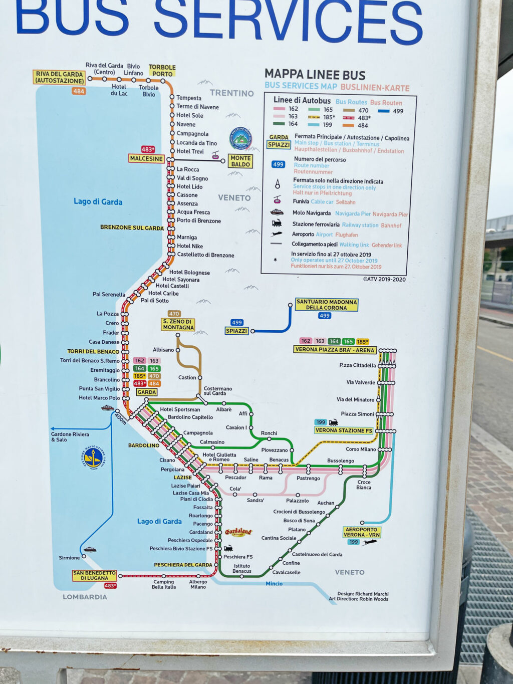 An diese Orte rund um den Gardasee kommst Du entspannt per Bus