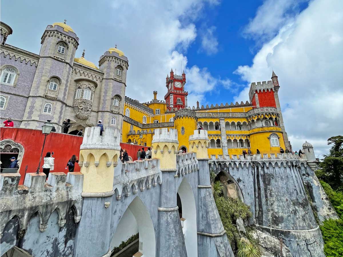 Anfahrt von Lissabon nach Sintra